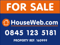 HouseWeb For Sale Sign